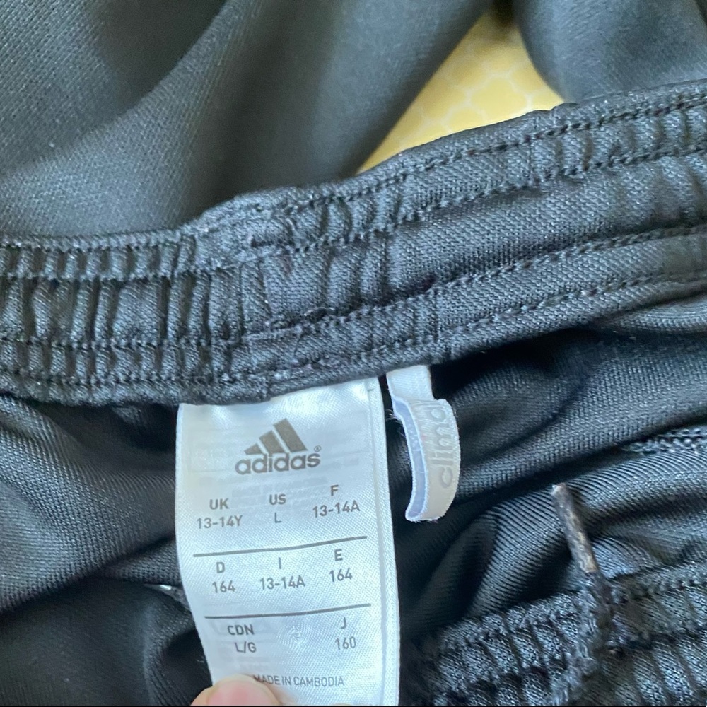adidas Black Track Pants - Picture 6 of 8